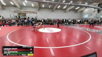 150 lbs Champ. Round 2 - Max Buffington, Fossil Ridge vs Locklen Lemley, Mesa Ridge