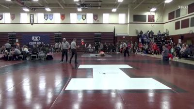 157 lbs Round 1 - Brock Trees, Osage vs Myles Handsaker, Roland-Story