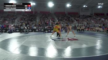 125 lbs Semis - Jordan Wood, NYAC vs Trent Hillger, Gopher Wrestling Club