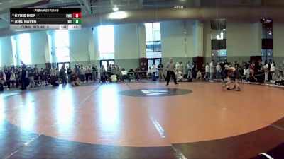 82 lbs Cons. Round 3 - Kyrie Diep, Ranger Wrestling Club vs Joel Hayes, Poquoson Athletic Association