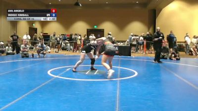 140 lbs Cons. Rd Of 16 - Ava Angelo vs Indigo Kimball, Gps