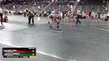 127 lbs Cons. Round 2 - Jordyn Campbell, Team Nebraska vs Kalynn Lyons, Team Nebraska