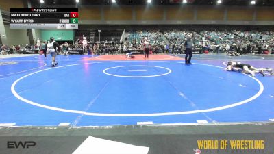 83 lbs Semifinal - Matthew Terry, Idaho Gold vs Wyatt Byrd, Wyoming Underground