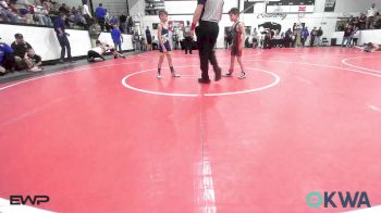 52 lbs Round Of 16 - Brooks Barnes, Verdigris Youth Wrestling vs Cannon Francis, Team Tulsa Wrestling Club