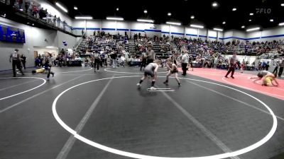 76 lbs Semifinal - Jaxon Johnson, Carl Albert vs Crew Swigart, Choctaw Ironman Youth Wrestling