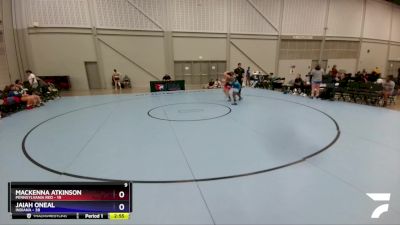 200 lbs Round 1 (6 Team) - Mackenna Atkinson, Pennsylvania Red vs Jaiah ONeal, Indiana