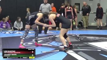 120 lbs Semifinal - Lexi Bunting, West Delaware, Manchester vs Ceanna White, BCLUW-SH