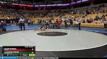 152 lbs Cons. Round 1 - Cameron Martin, University City vs Jacob Barnes, Fulton