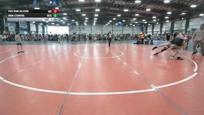 210 lbs Round 2 (10:45am Saturday) - Ben Corvin, PA USA vs Peyton Oliver, Rebellion