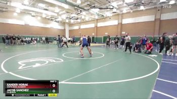 190 lbs Cons. Round 6 - Xander Horak, Santa Rosa Academy vs Jacob Sanchez, La Quinta