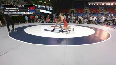 190 lbs Quarters - Lucas Ricketts, KY vs Jaxon Penovich, IL