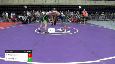 220 lbs Semifinal - Robert Anderson, Mcadoo vs Aidan Sterling, Jim Thorpe