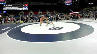 207 lbs Cons. Rd Of 16 - Rylie Smith, UT vs Cambree Anderson, ND