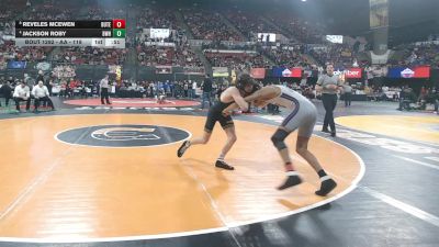 AA - 118 lbs Cons. Round 3 - Jackson Roby, Billings West vs Reveles McEwen, Butte
