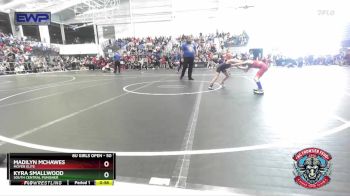 50 lbs Champ. Round 1 - Kyra Smallwood, South Central Punisher vs Madilyn McHawes, Moyer Elite