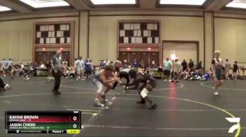 180 lbs Quarterfinals (8 Team) - Jason Chiodi, American MMA & Wrestling vs Kamar Brown, Revival Gray