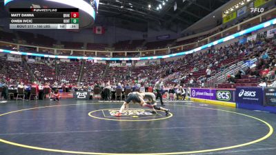 160 lbs Consi 2 - Matt Danna, Quaker Valley vs Owen Ivcic, Bentworth