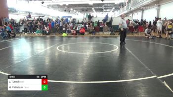 81 lbs Consolation - Jamie Turnell, Spartans Wrestling Club vs Matthew Valeriana, Dragons Junior Wrestling Club