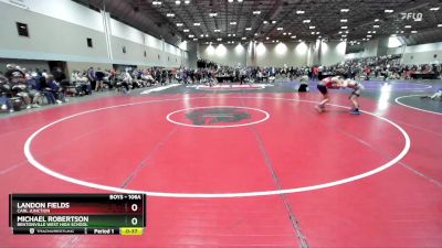 106A Quarterfinal - Landon Fields, Carl Junction vs Michael Robertson, Bentonville West High School