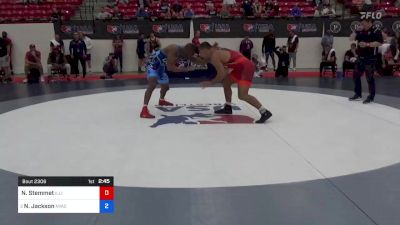 92 kg Rnd Of 16 - Nick Stemmet, Illinois vs Nathan Jackson, New York Athletic Club