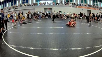88 lbs Semis & 1st Wrestleback (8 Team) - Liam Mangan, Team Barracuda vs Phillip Durden, KONG MS