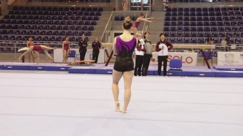 Carlotta Ferlito (ITA) Floor Dance Through, Training Day 3 - 2018 City of Jesolo Trophy