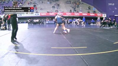 117 lbs Placement Matches (16 Team) - Hannah Suboni-kaufman, Augustana (IL) vs Ana Martins-garcia, Elmira College