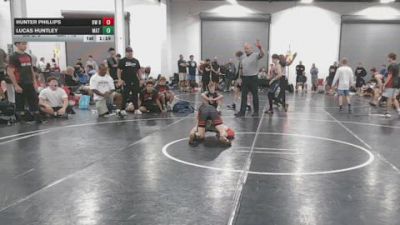 109 lbs Final - Hunter Phillips, BW Barn - BHSE vs Lucas Huntley, Mat Warriors Fire - BHSE
