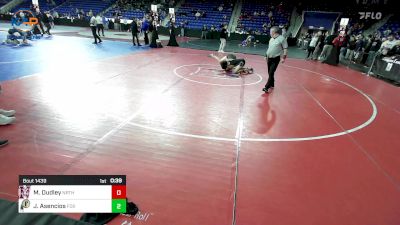 150 lbs Consi Of 16 #1 - Matthew Dudley, Northbridge vs Jack Asencios, Foxborough