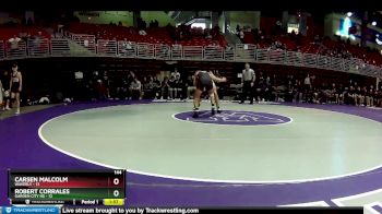 144 lbs Quarters & Wb (16 Team) - Robert Corrales, Garden City HS vs Carsen Malcolm, Waverly