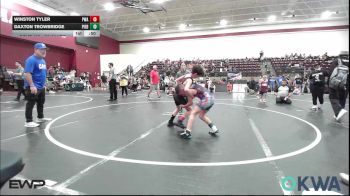 76-80 lbs Rr Rnd 1 - Winston Tyler, Perry Wrestling Academy vs Daxton Trowbridge, Piedmont