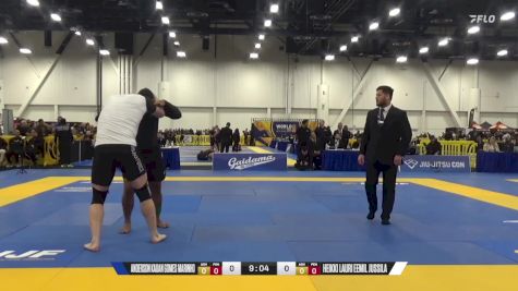 Heikki Lauri Eemil Jussila vs Anderson Kauan Gomes Marinho 2024 World IBJJF Jiu-Jitsu No-Gi Championship