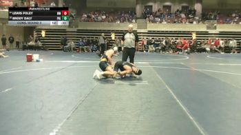 139 Championship Bracket Cons. Round 3 - Brody Daly, Prior Lake vs Lewis Foley, Watertown-Mayer