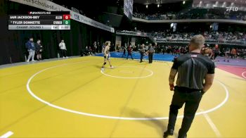 6A 138 lbs Champ. Round 1 - Tyler Donnette, Cypress Ranch vs Jair Jackson-Bey, Allen