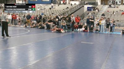 74 lbs 1st Place Match - Tayven Kem, Ravage Wrestling Club vs Colton Oeltjenbruns, Green River Grapplers Wrestling