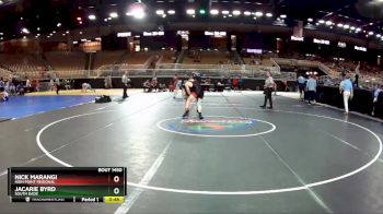 160 lbs Cons. Round 2 - Jacarie Byrd, South Dade vs Nick Marangi, High Point Regional