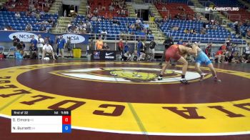 132 lbs Rnd Of 32 - Dylan Elmore, Kansas vs Nathan Burnett, Ohio