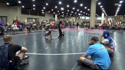 90 lbs Round 5 (6 Team) - James Johnston, Alabama Elite Blue vs Tucker Bailey, Panhandle Punishers