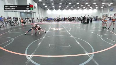 85 lbs Rr Rnd 2 - Bryce Kammer, Ohio Titan Red - EL vs Dexx Daman, TDWC Minions Grey - EL