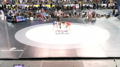 130 lbs Round Of 128 - Isabella Soto, AR vs Shayla DeBlaere, ND