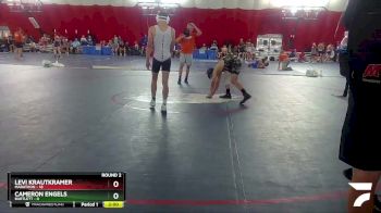 126 lbs Round 2 (4 Team) - Cameron Engels, Bartlett vs Levi Krautkramer, Marathon