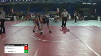 170 lbs Quarterfinal - Cole Edwards, Mn vs Gage Bernall, Pomona Elite