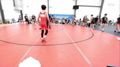 129 lbs Rr Rnd 1 - Kyle Scartelli, Mat Assassins Blue vs Burke Niebauer, Keystone Crew