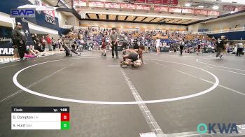 120 lbs Final - Darrell Compton, Elgin Wrestling vs Slayden Hunt, Shelton Wrestling Academy