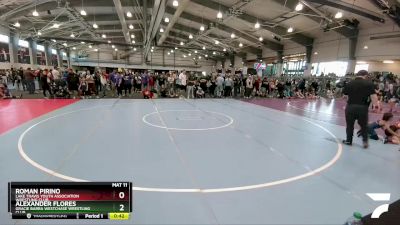 52 lbs Champ. Round 1 - Alexander Flores, Gracie Barra Westchase Wrestling Club vs Roman Pirino, Lake Travis Youth Association Wrestling Club