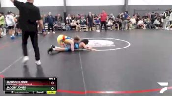 120 lbs Champ. Round 2 - Jackson Losee, FordDynastyWrestlingClub vs Jacoby Jones, Mat Sense Wrestling