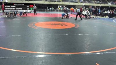 189 lbs 7th Place - Jayden Hamm, South Williamsport vs Christopher Millard, Edgewater