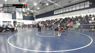 120 lbs Cons. Round 1 - Chris Garcia, La Serna vs Pauhl Hernandez, Portola