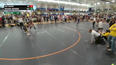 157 lbs Champ. Round 2 - Izzy Booth, Tiger Wrestling Club vs Michael Gessner, Unattached