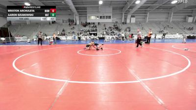 100 lbs Rr Rnd 3 - Brixton Archuleta, Midwest RTC vs Aaron Szumowski, Mat Warriors Stars